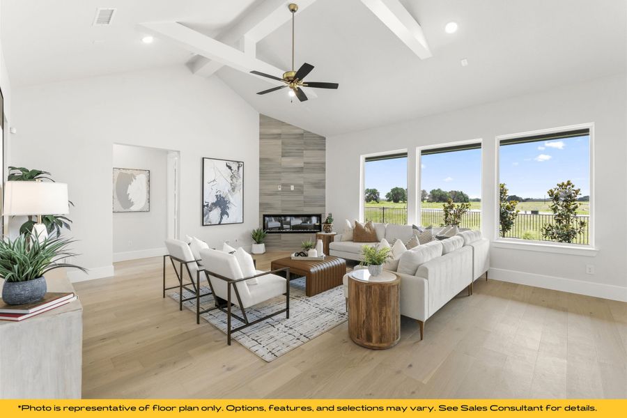 Representative furnished interior of a home built from the St Lucia by Stonefield Homes in Heath Golf and Yacht: Elegante' Series, Heath (Image 14). Representative furnished interior of a home built from the St Lucia by Stonefield Homes in Heath Golf and Yacht: Elegante' Series, Heath (Image 14).