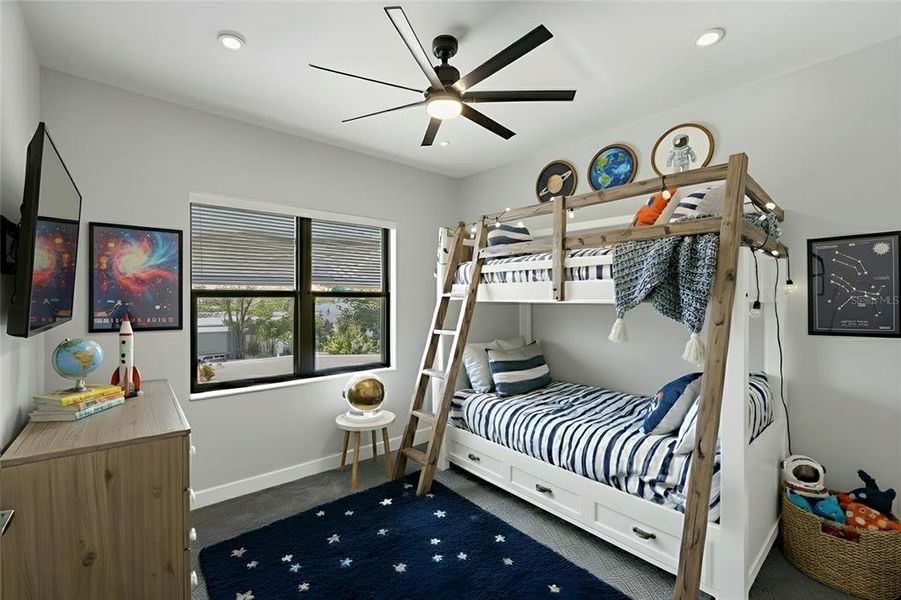 Furnished interior view inside a new home in , Sarasota (Image 36).