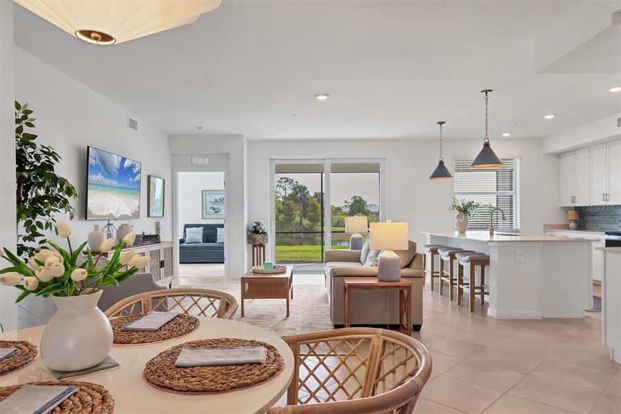 Furnished interior view inside a new home in , Venice (Image 11).