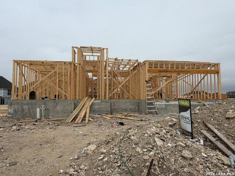 In-progress construction of a new home in Ladera - 60s, San Antonio, TX (Image 4). In-progress construction of a new home in Ladera - 60s, San Antonio, TX (Image 4).