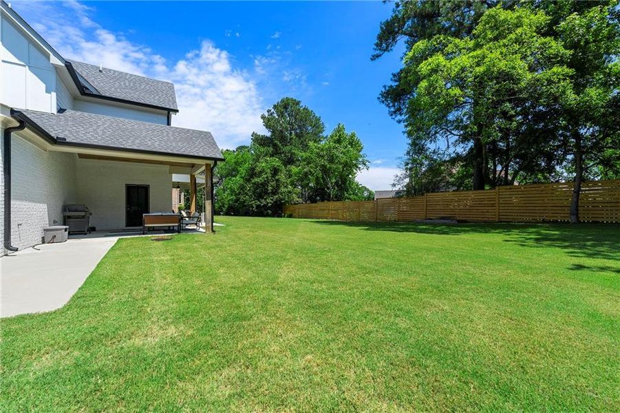 Exterior details and patio area of a home in , Dacula (Image 3).