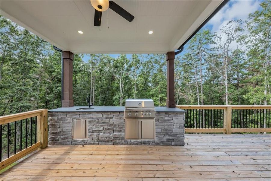 Furnished interior view inside a new home in , Ball Ground (Image 17).
