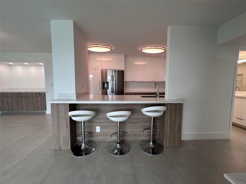 Furnished interior view inside a new home in , Sunny Isles Beach (Image 9).
