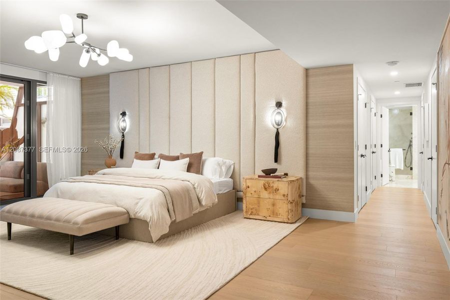 Furnished interior view inside a new home in , Bay Harbor Islands (Image 6).