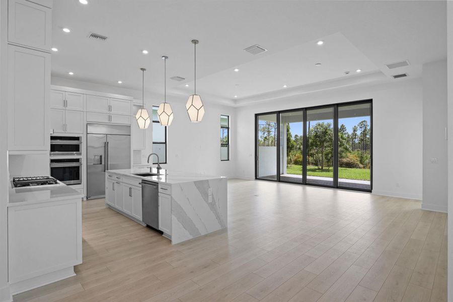 Furnished interior view inside a new home in Cove Royale, Stuart (Image 11). Furnished interior view inside a new home in Cove Royale, Stuart (Image 11).