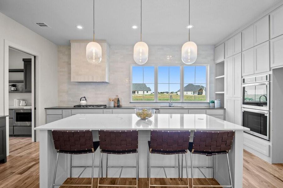 Furnished interior view inside a new home in , Midlothian (Image 16). Furnished interior view inside a new home in , Midlothian (Image 16).