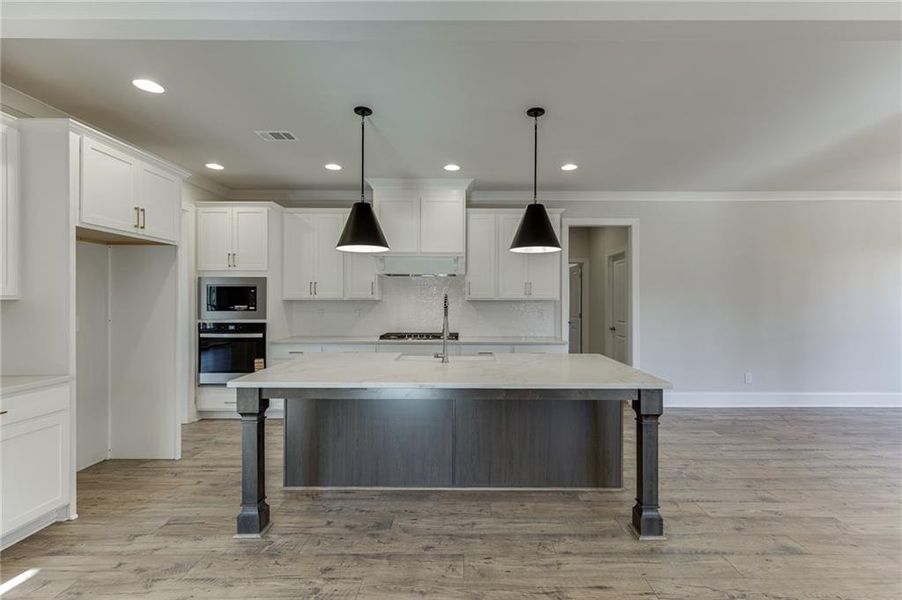 Furnished interior view inside a new home in , Bishop (Image 17).