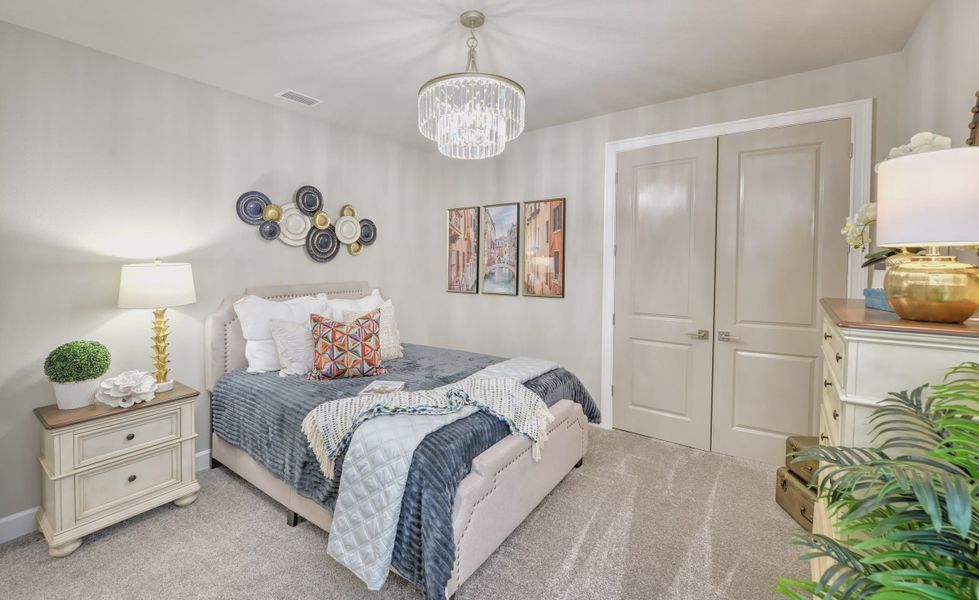 Furnished interior view inside a new home in The Reserve at Plantation Bay, Bunnell (Image 34).