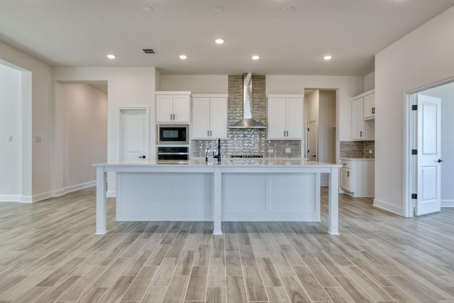 Representative furnished interior of a home built from the Carmen by Ashton Woods in Megan's Landing 70's, Castroville (Image 3).
