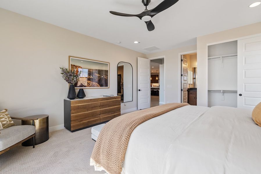 Furnished interior view inside a new home in Artisan at Asante, Surprise (Image 18).