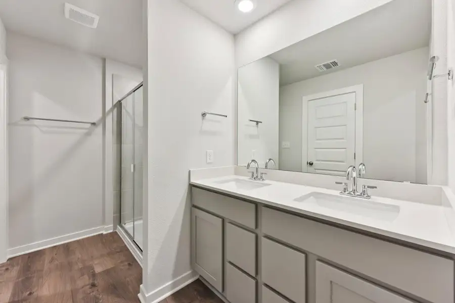 Furnished interior view inside a new home in Avery Centre, Round Rock (Image 9).