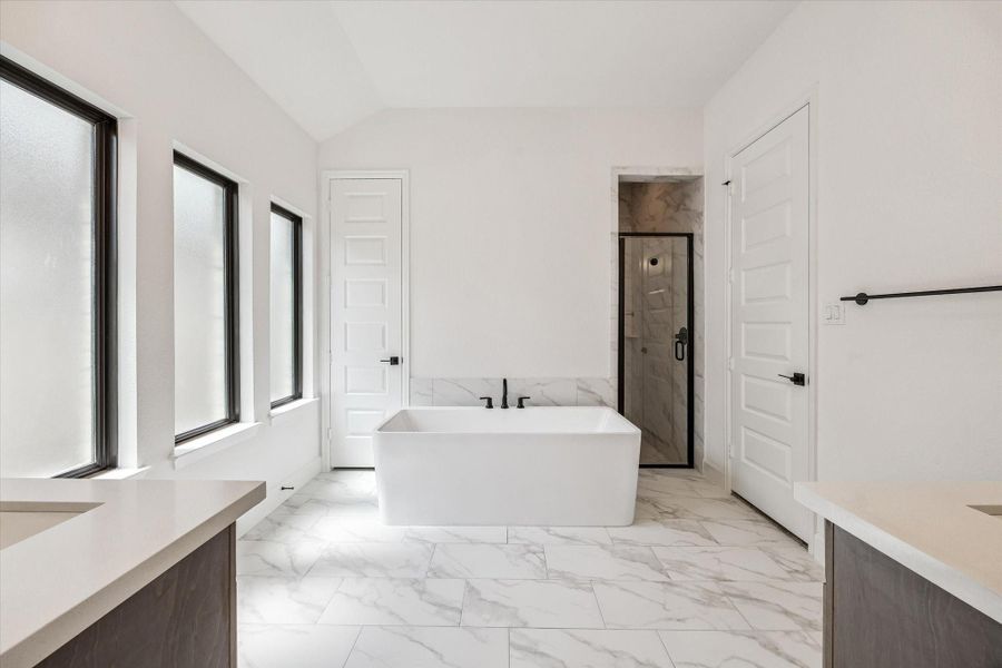 Furnished interior view inside a new home in Artavia, Conroe (Image 5).