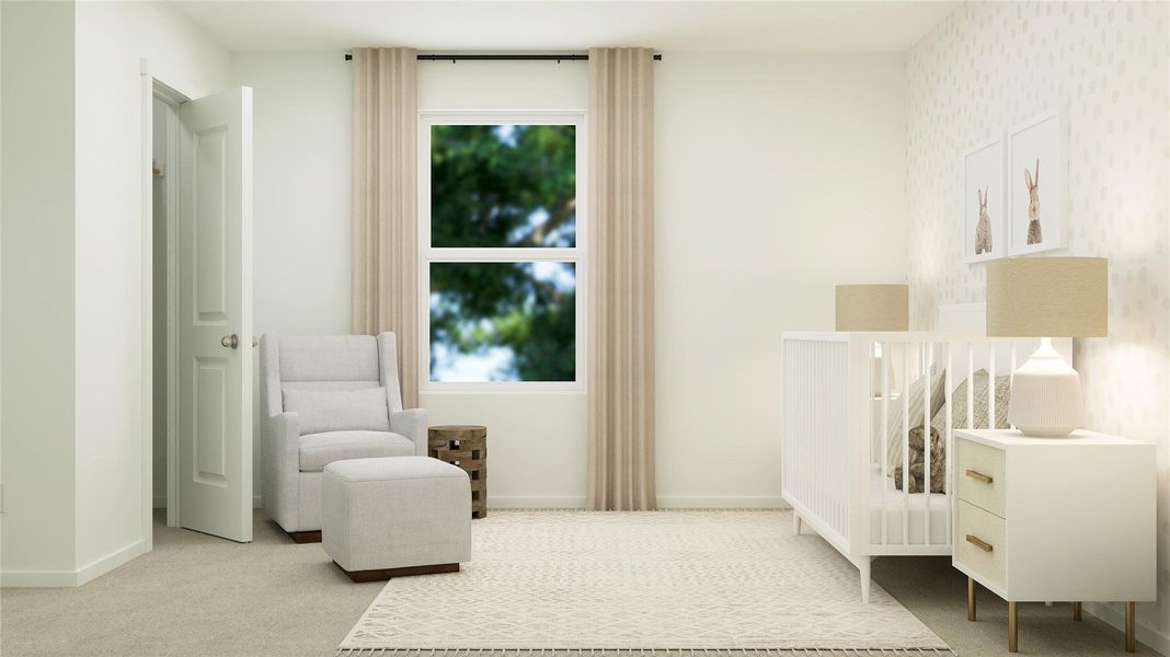 Furnished interior view inside a new home in Synova, Crosby (Image 20).