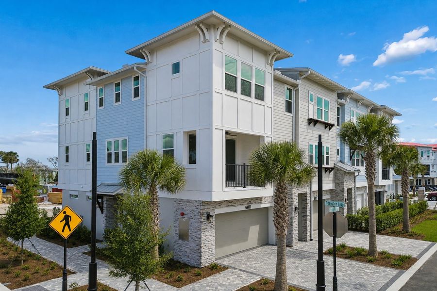 Representative exterior photo of a completed home built from the Driftwood by Tri Pointe Homes in EvenTide, New Smyrna Beach, FL (Image 19).