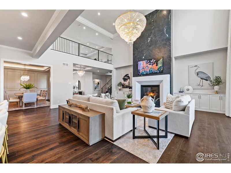 Furnished interior view inside a new home in , Fort Collins (Image 14).