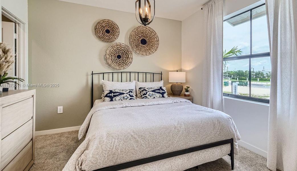 Furnished interior view inside a new home in Palm Cay, Florida City (Image 16).