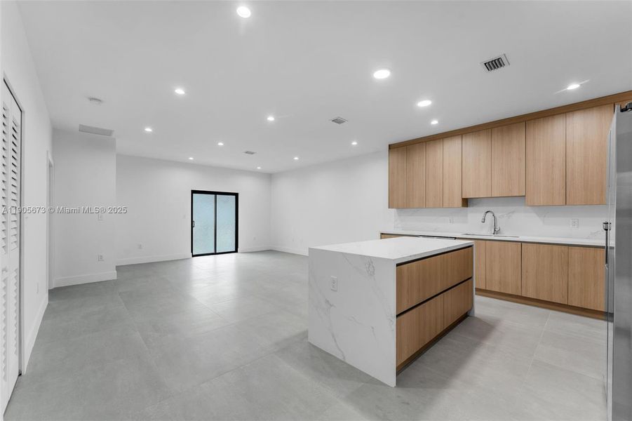 Furnished interior view inside a new home in , Miami (Image 5).