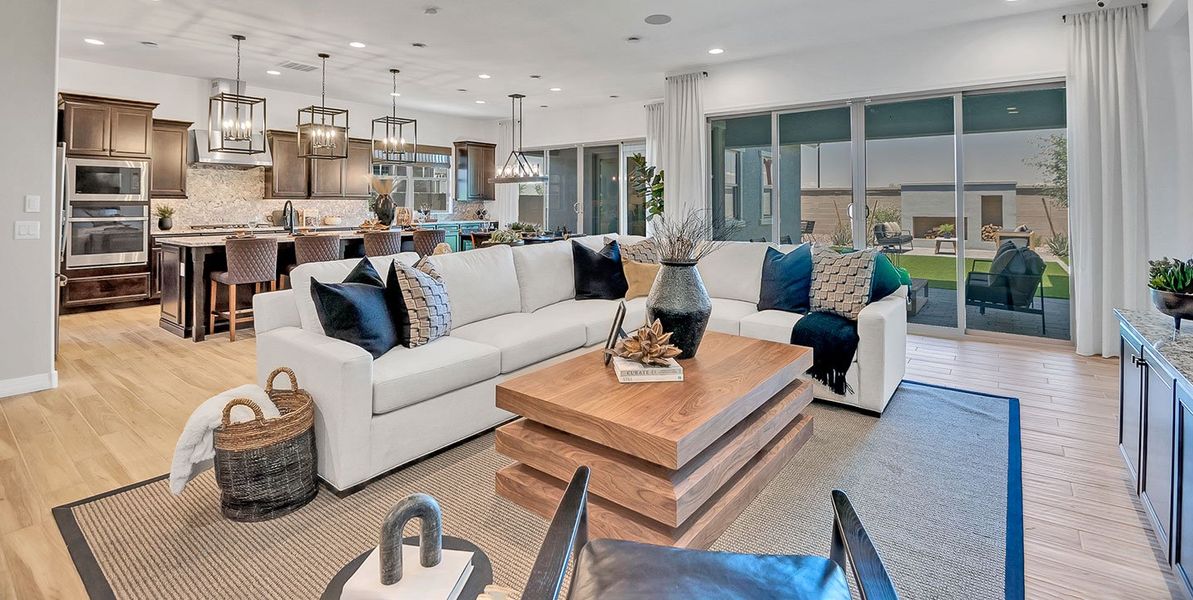Furnished interior view inside a new home in Palo Verde at North Creek, Queen Creek (Image 5).