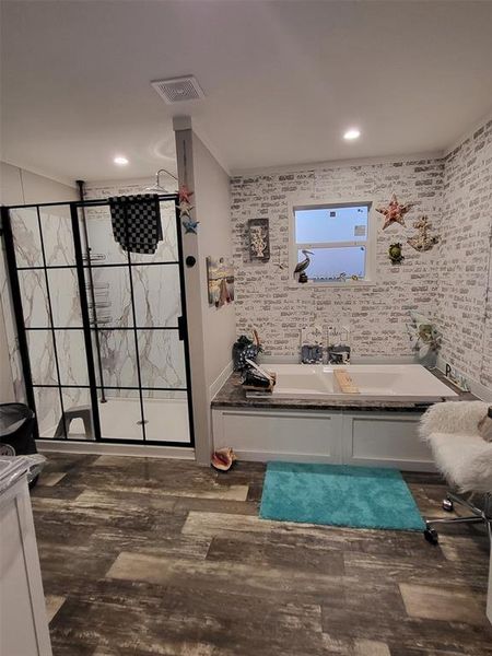 Primary bath Primary bath