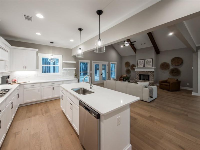 Furnished interior view inside a new home in , Social Circle (Image 12).