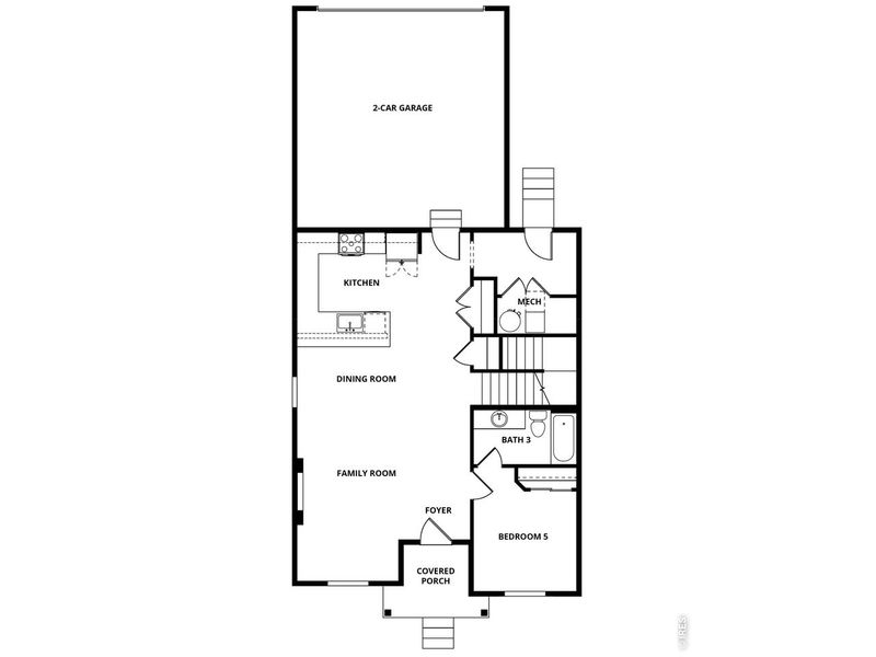 2D floor plan layout of this home in , Berthoud, CO (Image 2). 2D floor plan layout of this home in , Berthoud, CO (Image 2).