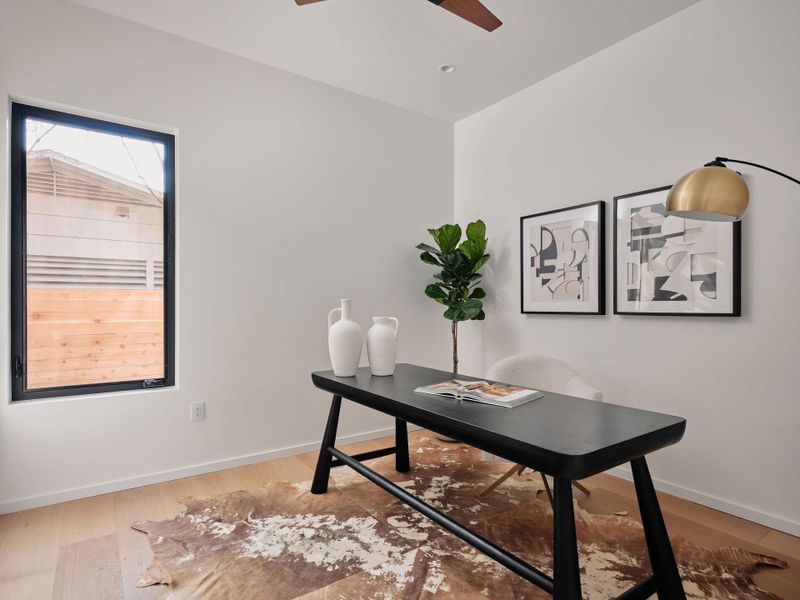 Furnished interior view inside a new home in , Austin (Image 18).