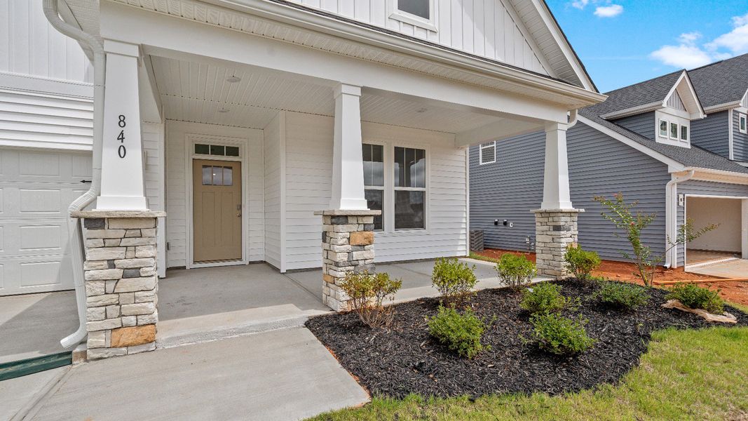 Front Porch of The Cooper 3 Design by DRB Homes