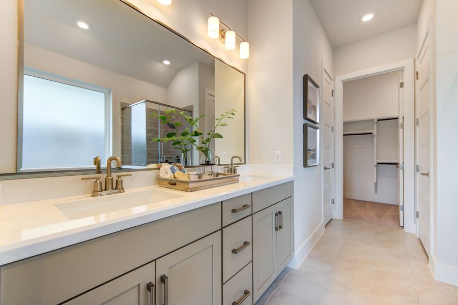 Furnished interior view inside a new home in Gatherings® at Chambers Creek, Willis (Image 10). Furnished interior view inside a new home in Gatherings® at Chambers Creek, Willis (Image 10).
