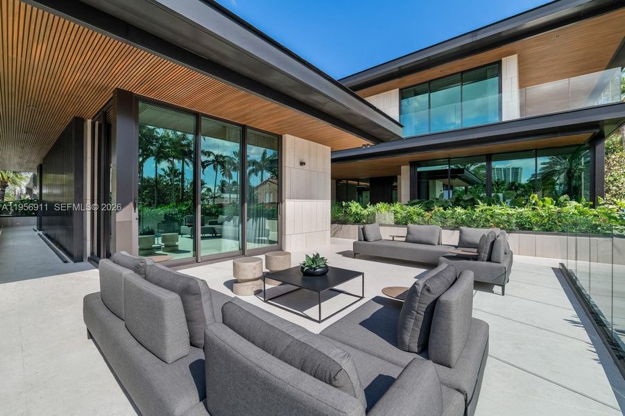 Exterior details and patio area of a home in , Golden Beach (Image 21).