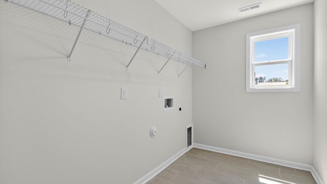 Representative unfurnished interior of a home built from the Wylie by D.R. Horton in The Grove at Winston Pointe, Clayton (Image 17). Representative unfurnished interior of a home built from the Wylie by D.R. Horton in The Grove at Winston Pointe, Clayton (Image 17).