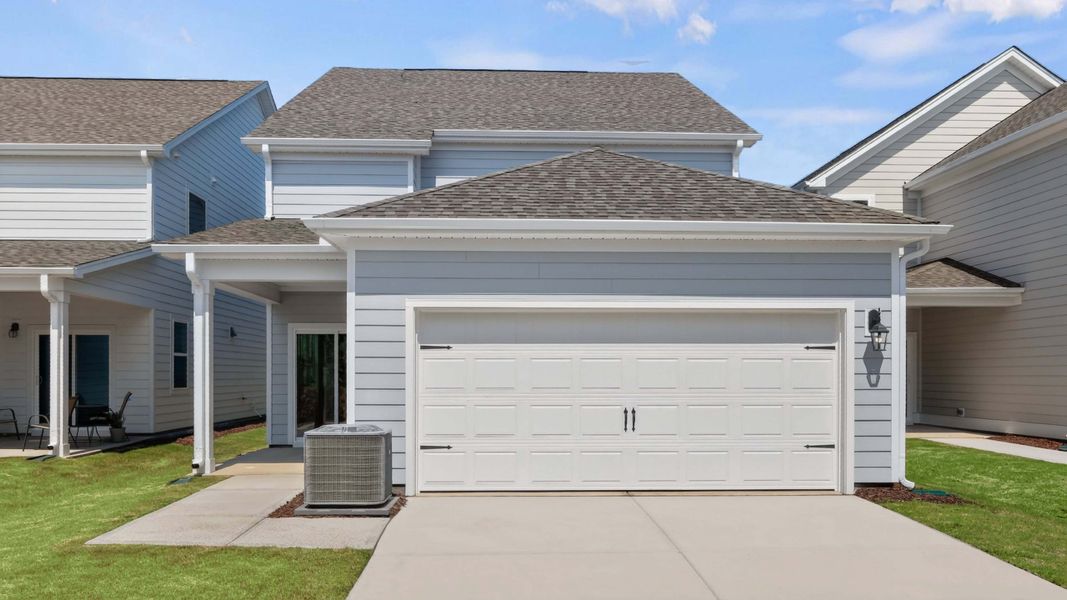 Representative exterior photo of a completed home built from the Jackson by D.R. Horton in Madden West, Fuquay Varina, NC (Image 7).