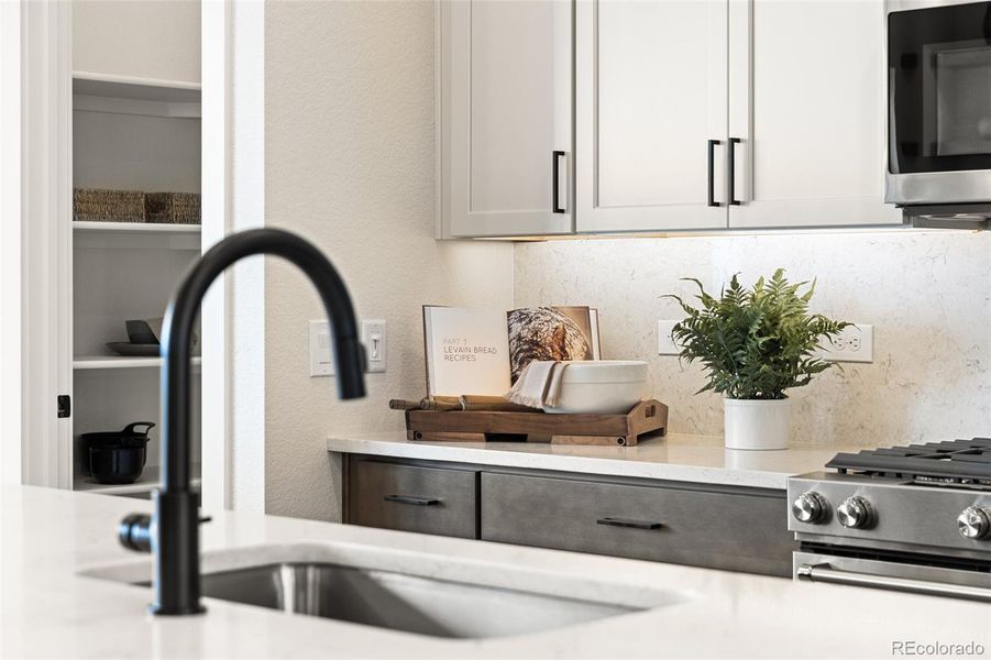 Furnished interior view inside a new home in Sterling Ranch 50s, Colorado Springs (Image 35). Furnished interior view inside a new home in Sterling Ranch 50s, Colorado Springs (Image 35).