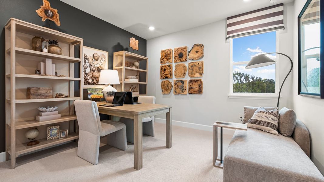 Representative furnished interior of a home built from the Carmel by Taylor Morrison in Coasterra Community Group Page, Palmetto (Image 16).
