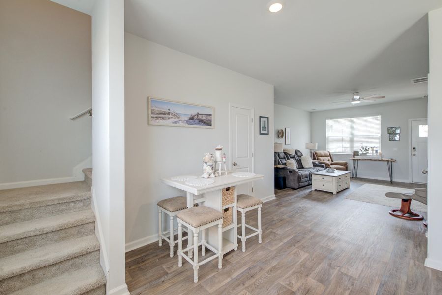 Furnished interior view inside a new home in , Summerville (Image 13).