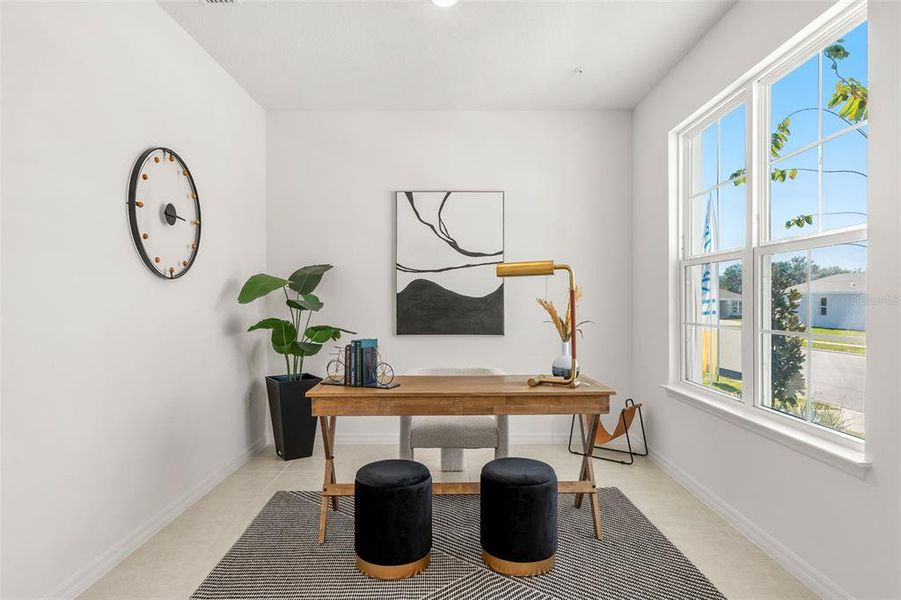 Furnished interior view inside a new home in , Apopka (Image 17).