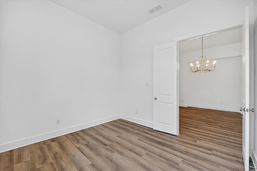 Spacious, unfurnished interior of a new home in Gateway Village - The Reserve, Denison (Image 18). Spacious, unfurnished interior of a new home in Gateway Village - The Reserve, Denison (Image 18).