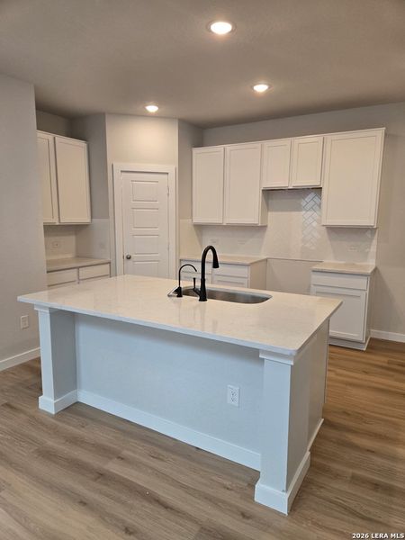 Furnished interior view inside a new home in Katzer Ranch, Converse (Image 4).