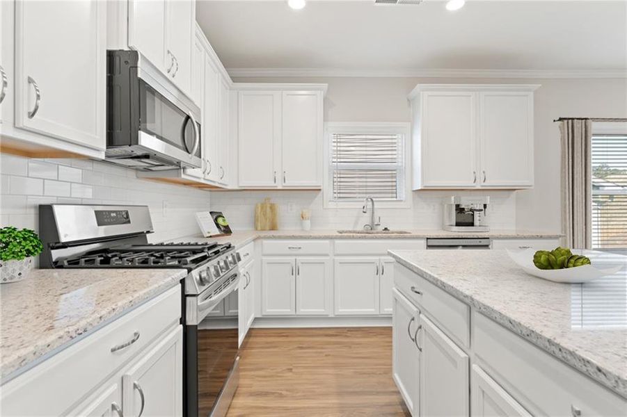 Furnished interior view inside a new home in , Villa Rica (Image 14).