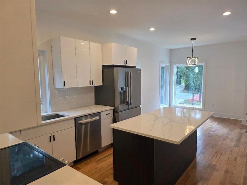 Furnished interior view inside a new home in , Atlanta (Image 5).
