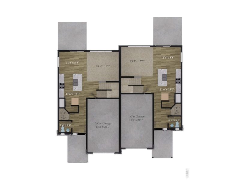 2D floor plan layout of this home in Wilson Commons, Loveland, CO (Image 3). 2D floor plan layout of this home in Wilson Commons, Loveland, CO (Image 3).