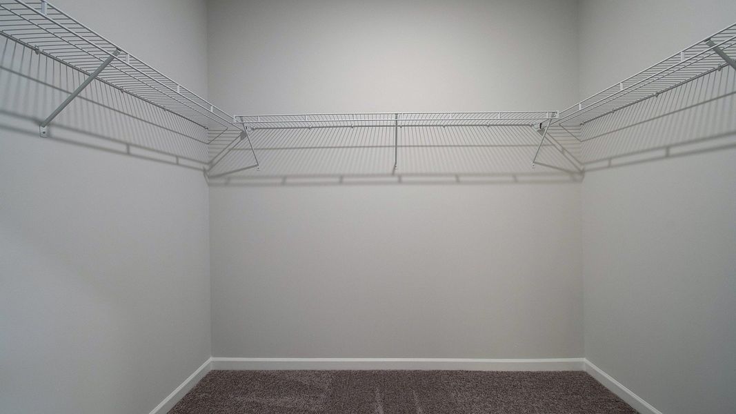 Representative furnished interior of a home built from the Emma by DRB Homes in Enclave at Evergreen, Fairburn (Image 11).