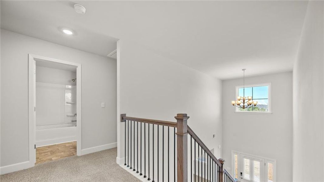 Spacious, unfurnished interior of a new home in Evergreen Crossing, Locust Grove (Image 23).
