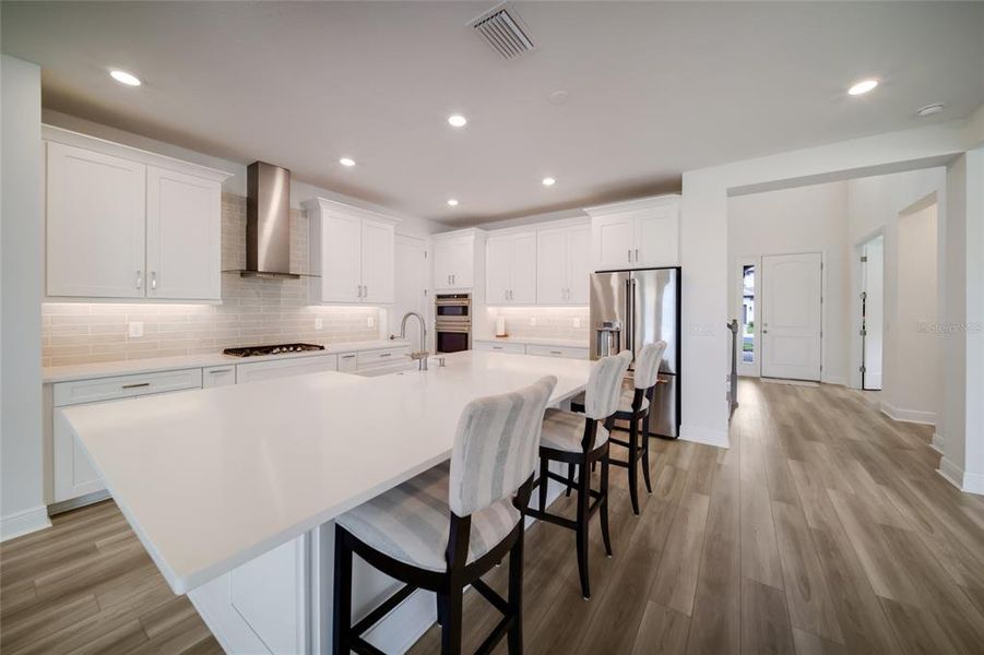 Furnished interior view inside a new home in Sweetwater at Lakewood Ranch, Bradenton (Image 33).