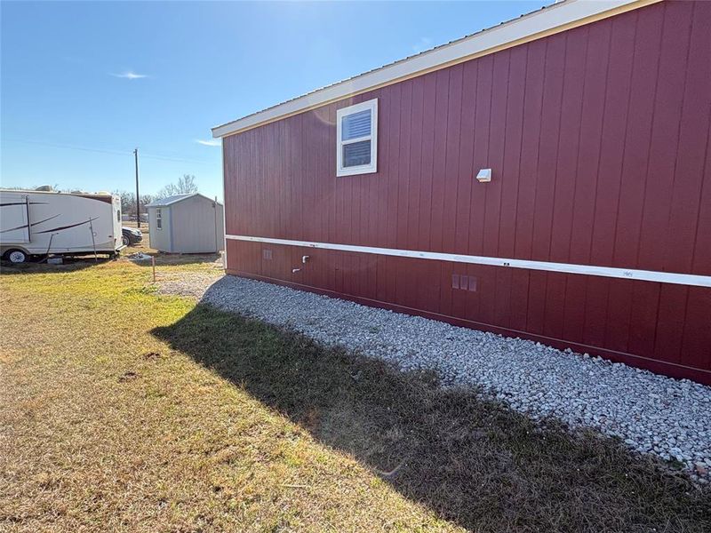 Exterior details and patio area of a home in , Quitman (Image 18).