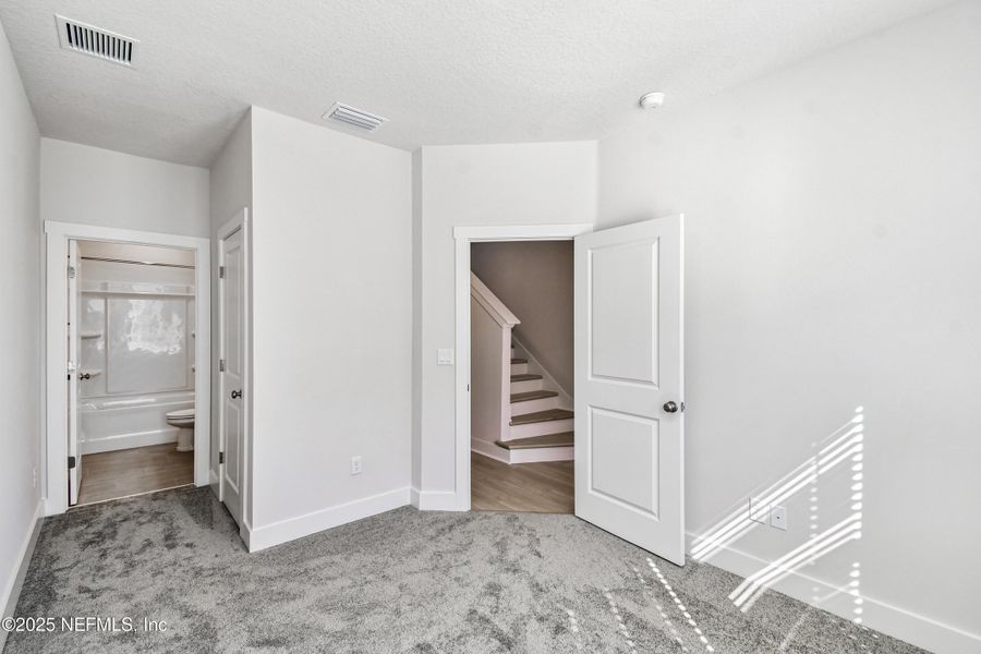 Spacious, unfurnished interior of a new home in Kettering at eTown - Garden Collection, Jacksonville (Image 11). Spacious, unfurnished interior of a new home in Kettering at eTown - Garden Collection, Jacksonville (Image 11).