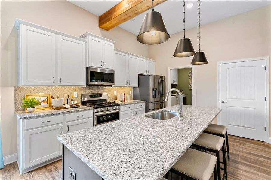Furnished interior view inside a new home in , Villa Rica (Image 11). Furnished interior view inside a new home in , Villa Rica (Image 11).