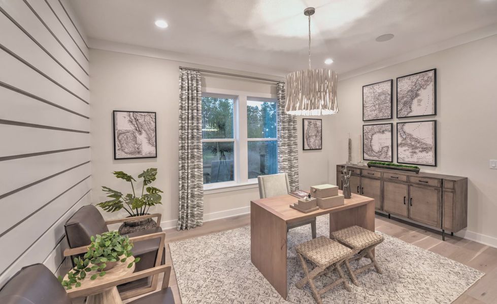 Furnished interior view inside a new home in Middlebourne, St. Johns (Image 29).