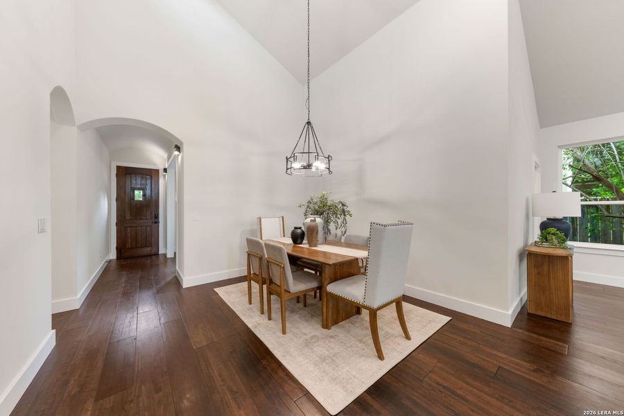 Furnished interior view inside a new home in , San Antonio (Image 46).