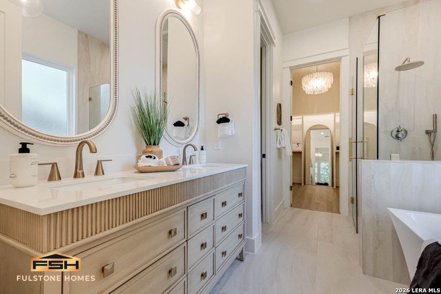 Furnished interior view inside a new home in , Boerne (Image 15). Furnished interior view inside a new home in , Boerne (Image 15).