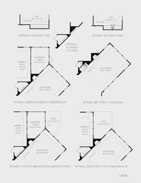 2D floor plan layout for the Provenance by Epcon Communities in The Courtyards at Holly Springs, Canton, GA (Image 35). 2D floor plan layout for the Provenance by Epcon Communities in The Courtyards at Holly Springs, Canton, GA (Image 35).